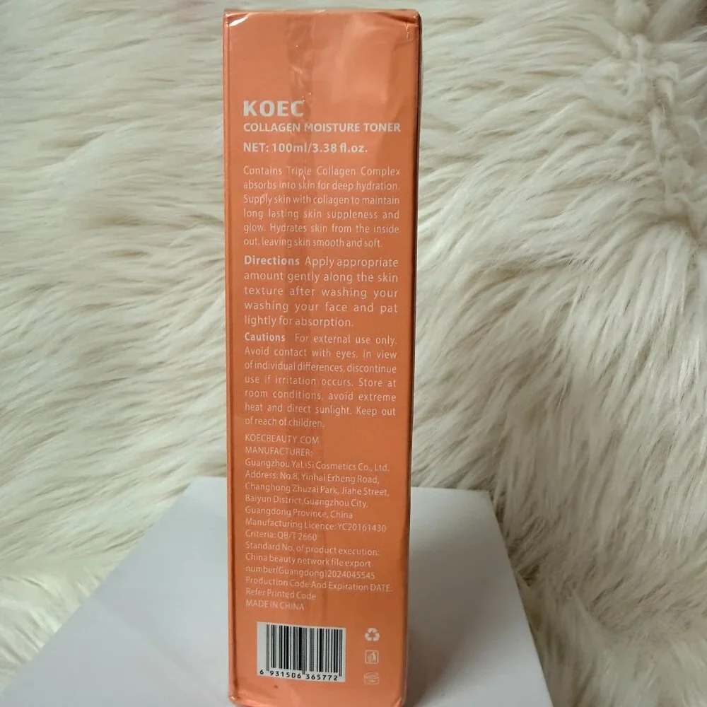 KOEC Collagen Moisture Face Toner 3.38 oz